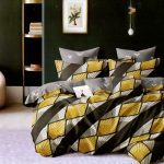 Gultas veļa 160×200 Luna Home – 100% kokvilna satīns, 3 daļas, spilvendrānas 70×80