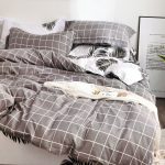 160×200 Gultas veļas komplekts Luna Home ar palagu, 100% kokvilna satīns