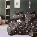 Gultas veļa 160×200 Luna Home – 100% kokvilna satīns, 3 daļas, spilvendrānas 70×80