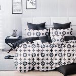 Gultas veļa 160×200 Luna Home – 100% kokvilna satīns, 3 daļas, spilvendrānas 70×80