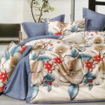 200x220 Gultas veļas komplekts Milano Zone ar palagu - 100% kokvilna satīns