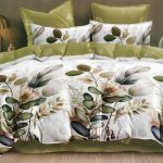 200x220 Gultas veļas komplekts Milano Zone ar palagu - 100% kokvilna satīns