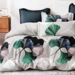 200x220 Gultas veļas komplekts Milano Zone ar palagu - 100% kokvilna satīns