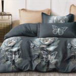 220x240 King Size Gultas veļas komplekts by MILANO ar palagu/ 100% kokvilna satīns