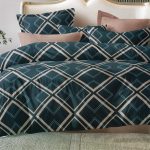 200×200 Gultas veļas komplekts Milano Zone ar palagu – 100% kokvilna satīns