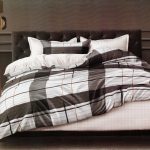 200x220 Gultas veļas komplekts Milano Zone ar palagu - 100% kokvilna satīns