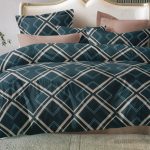 200x220 Gultas veļas komplekts Milano Zone ar palagu - 100% kokvilna satīns