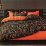 200x220 Gultas veļas komplekts Milano Zone ar palagu - 100% kokvilna satīns