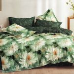 140×200 Gultas veļas komplekts Milano Zone ar palagu – 100% kokvilna satīns