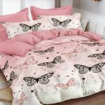 160×200 Gultas veļas komplekts Milano Zone ar palagu - 100% kokvilna satīns