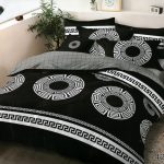 160×200 Gultas veļas komplekts Luna Home ar palagu, 100% kokvilna satīns
