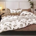 200x220 Gultas veļas komplekts Milano Zone ar palagu - 100% kokvilna satīns