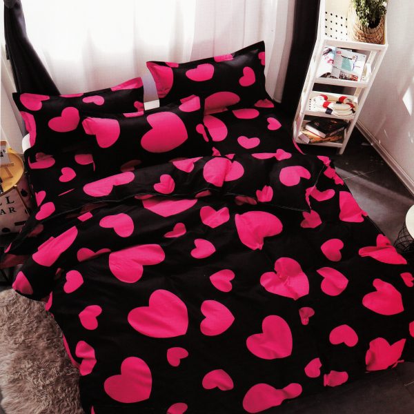 160×200 Gultas veļas komplekts Luna Home ar palagu, 100% kokvilna satīns