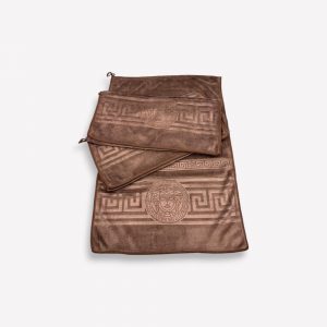 Roku dvielis Versace 35×50 cm Brown (brūns) - Image 3