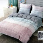 160×200 Gultas veļas komplekts Luna Home ar palagu, 100% kokvilna satīns