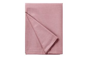 160×200 cm Vienkrāsains palags bez gumijas Milano Comfort Satin - Tējas rozes tonis (vecrozā) - Image 2