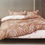 200x220 Gultas veļas komplekts Milano Zone ar palagu - 100% kokvilna satīns