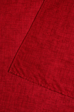 Palags bez gumijas Milano 220×230 cm - 100% kokvilna satīns (sarkans) - Image 2