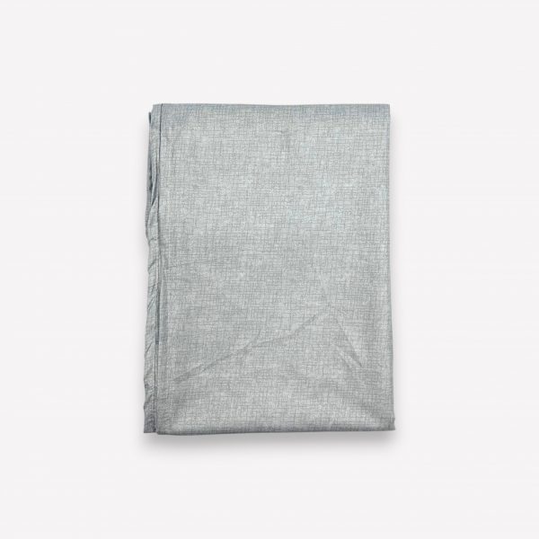 Palags bez gumijas 180×230 cm - 100% kokvilna satīns (Gaiši pelēks ar līnijām)