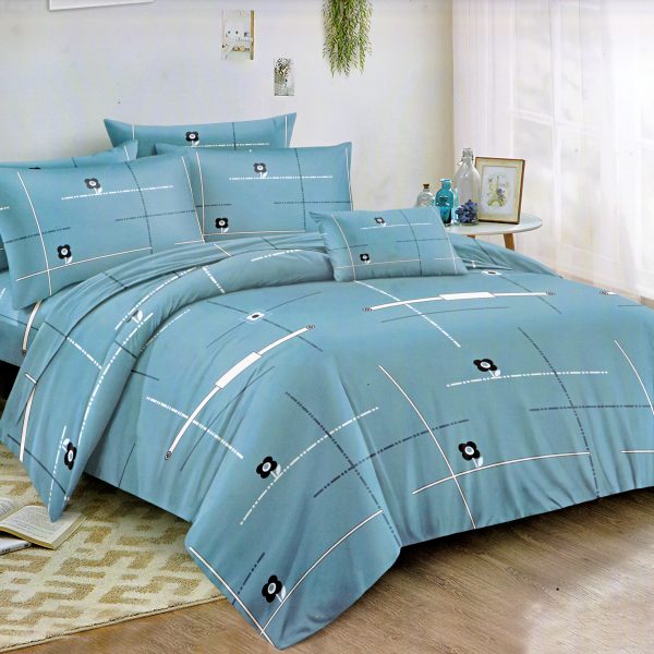 200×200 Gultas veļa Milano Zone – 100% kokvilna satīns, 3. daļas, spilvendrānas 50×70