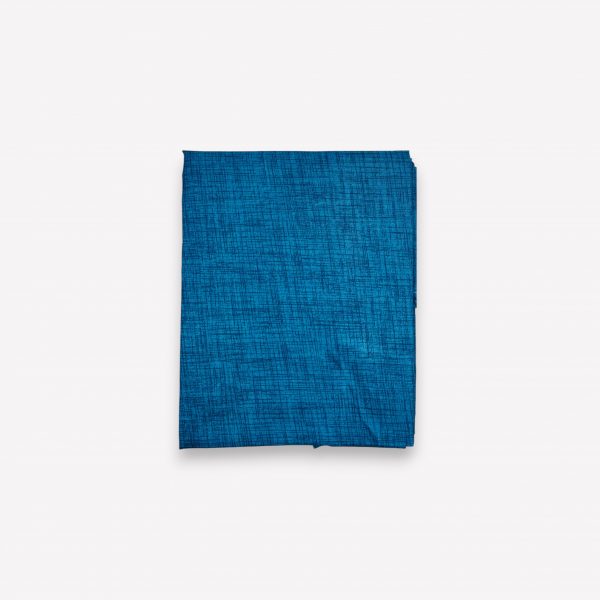 220×230 cm Palags bez gumijas Milano Zone - 100% kokvilna satīns (Zils ar svītrām)