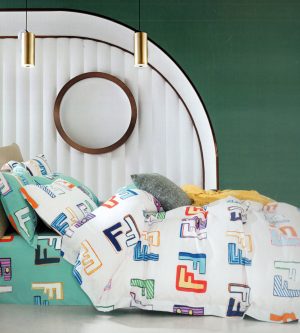 Gultas veļa 160×200 cm Luna Home – 100% kokvilna, 3. daļas, spilvendrānas 70×80