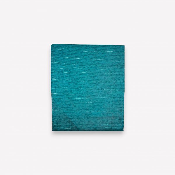 Palags bez gumijas 180×230 cm - 100% kokvilna satīns (Tumšs jūras tonis ar svītrām)