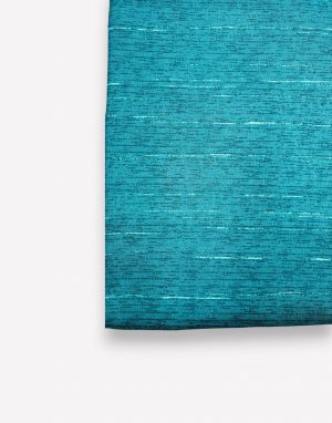 Palags bez gumijas 180×230 cm - 100% kokvilna satīns (Tumšs jūras tonis ar svītrām) - Image 3