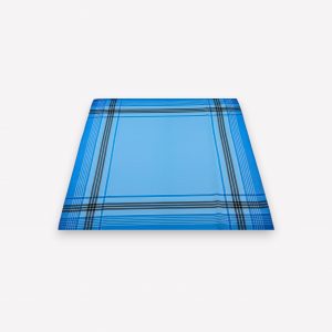 Klasiskais auduma kabatlakatiņš vīriešiem 36×36 cm (gaiši zils) - Image 2