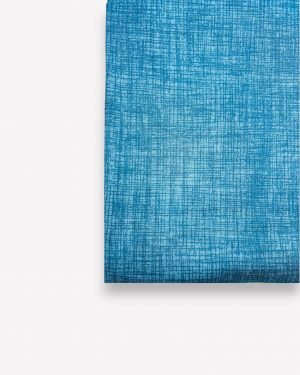 220×230 cm Palags bez gumijas Milano Zone - 100% kokvilna satīns (Jūras zils ar strīpām) - Image 3