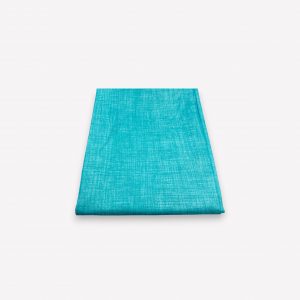 220×230 cm Palags bez gumijas Milano Zone - 100% kokvilna satīns (Koši tirkīza ar svītrām) - Image 2