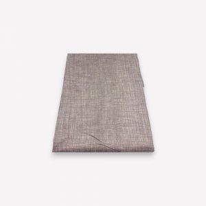 220×230 cm Palags bez gumijas Milano Zone - 100% kokvilna satīns (Lavandas pelēks ar strīpām) - Image 2