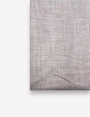 220×230 cm Palags bez gumijas Milano Zone - 100% kokvilna satīns (Lavandas pelēks ar strīpām) - Image 3