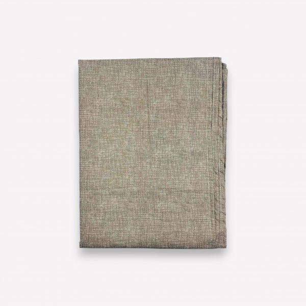 Palags bez gumijas 180×230 cm - 100% kokvilna satīns (Pelēkbešs ar svītrām)