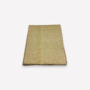 Palags bez gumijas 180×230 cm - 100% kokvilna satīns (Bēšs ar ar smalkām svītrām) - Image 2