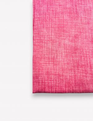 220×230 cm Palags bez gumijas Milano Zone - 100% kokvilna satīns (Spilgti rozā ar svītrām) - Image 3
