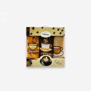 Virtuves dvielīšu dāvanu komplekts  3 gab. – 100% kokvilna, Turcija, Coffee Time