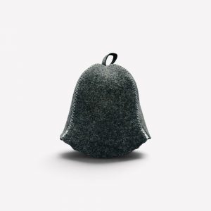 Pirts Meistars – dabīgas vilnas filca cepure (pelēka) - Image 2