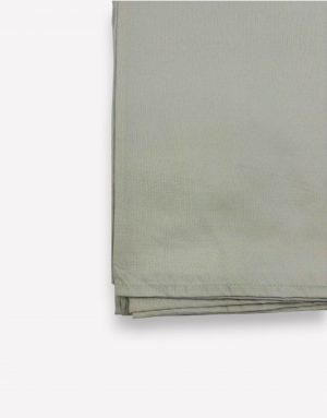 220×230 cm Vienkrāsains palags bez gumijas Comfort Satin - Gaiši pelēkais - Image 3
