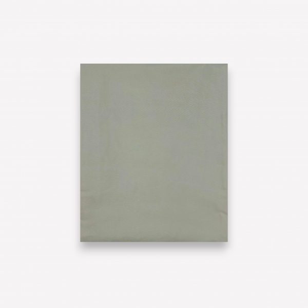 200×220 cm Vienkrāsains palags bez gumijas Comfort Satin - Haki pelēkais