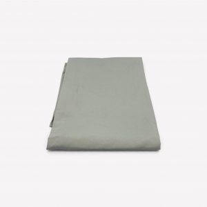 200×220 cm Vienkrāsains palags bez gumijas Comfort Satin - Haki pelēkais - Image 2
