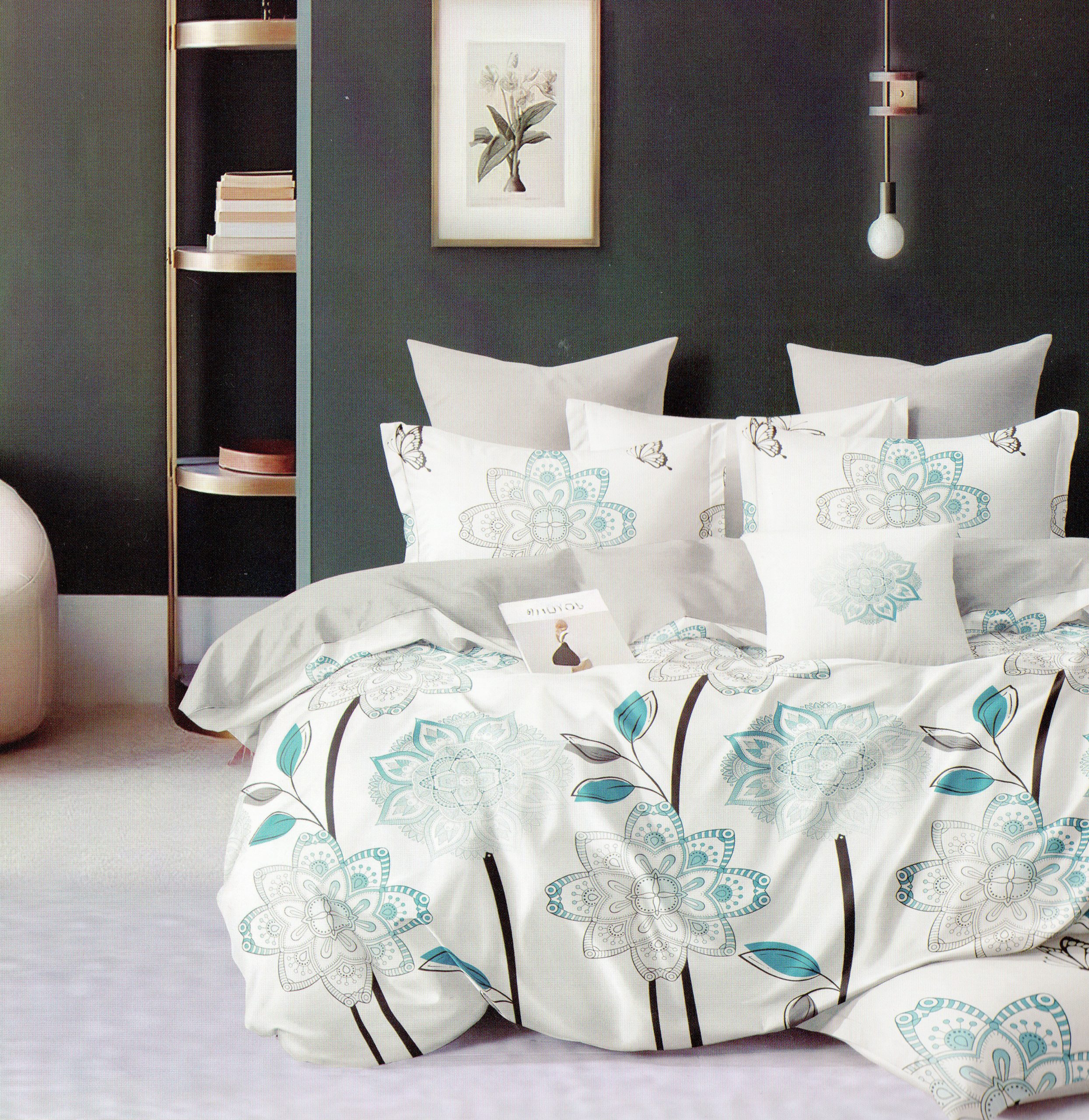 70×80 Spilvendrāna Comfort Satin, ar rāvējslēdzēju